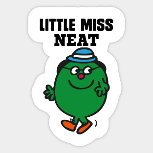 LITTLE MISS NEAT Sticker